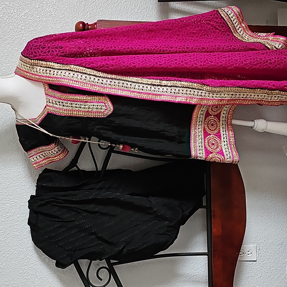4 Piece Punjabi Suit